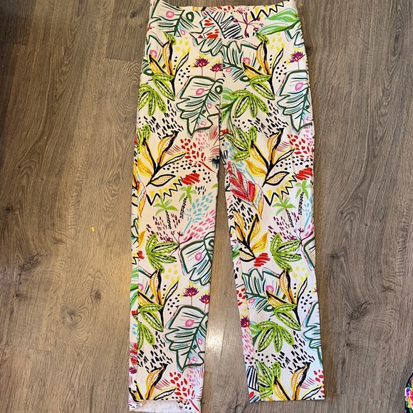 Joseph Ribkoff Multicolor Patterned Pants - Picture 3 of 8